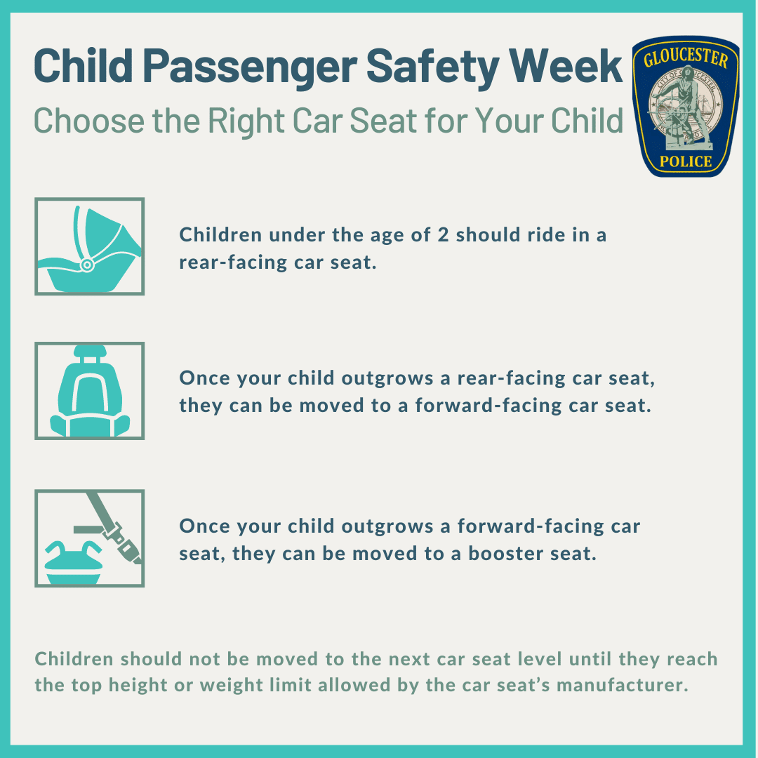 Child passenger safety seats are 2024 required under the age of